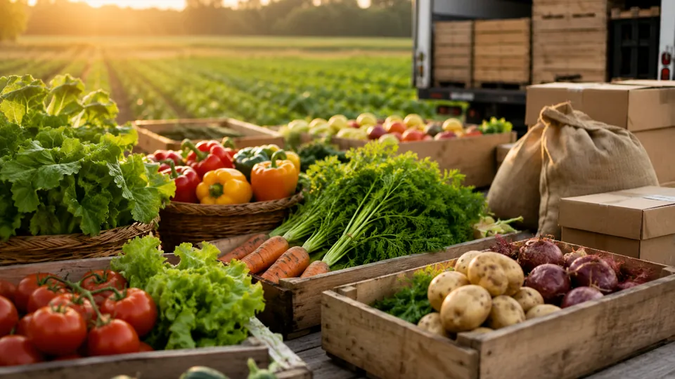 Harvest and distribution workflow