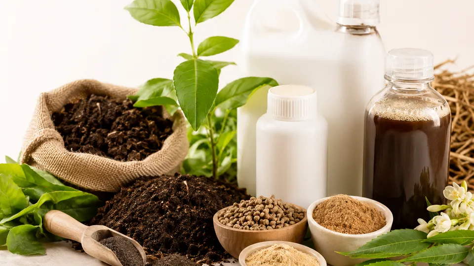 Organic farming inputs and soil solutions